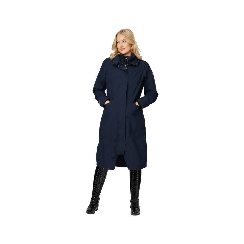 Lemieux - Blouson manches longues imperméable femme Amelie marine | - Ohlala