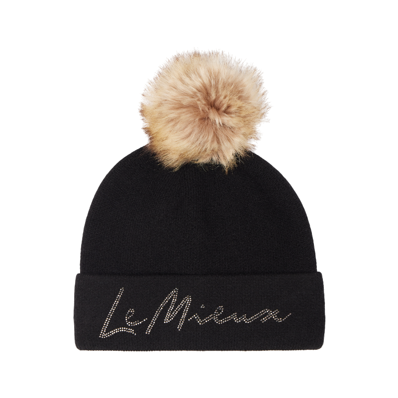 Lemieux - Bonnet femme Sparkle noir | - Ohlala