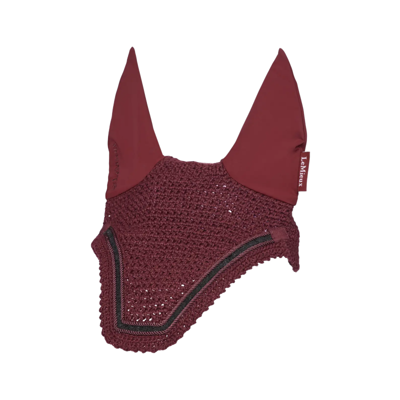 Lemieux - Bonnet pour chevaux Crystal bordeaux | - Ohlala