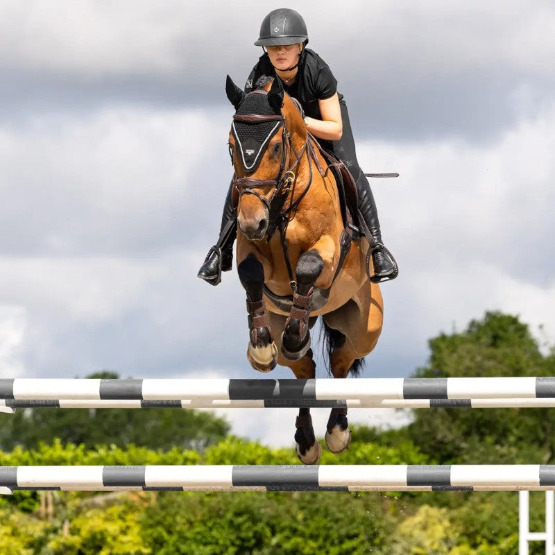 Lemieux - Bonnet pour chevaux long Puissance noir | - Ohlala