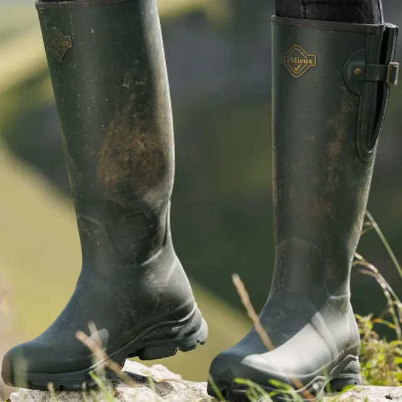 Lemieux - Bottes en caoutchouc Ultra Stride oak | - Ohlala