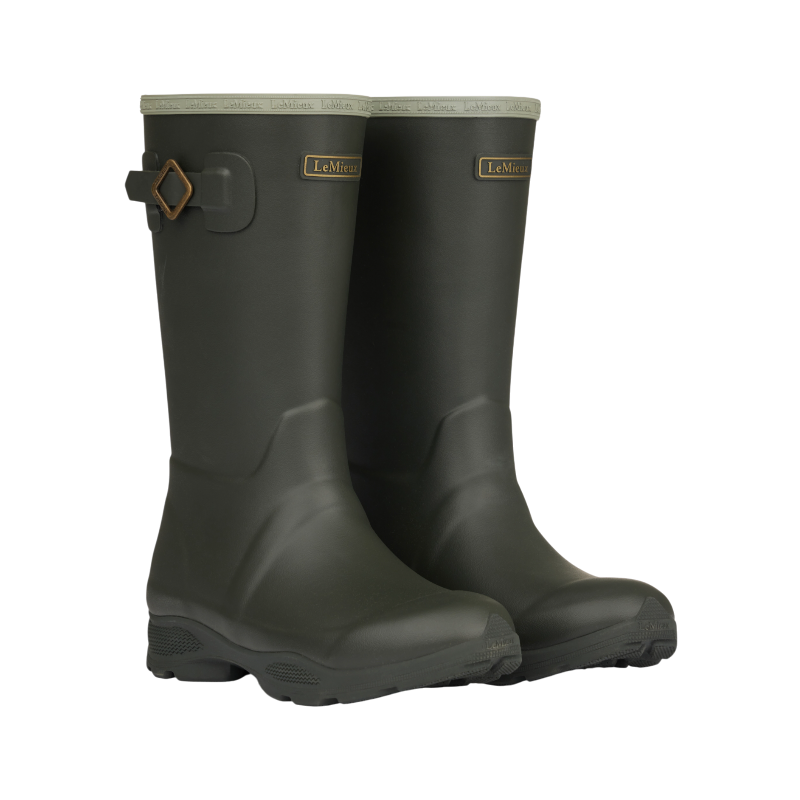 Lemieux - Bottes en caoutchouc enfant Young Rider oak | - Ohlala