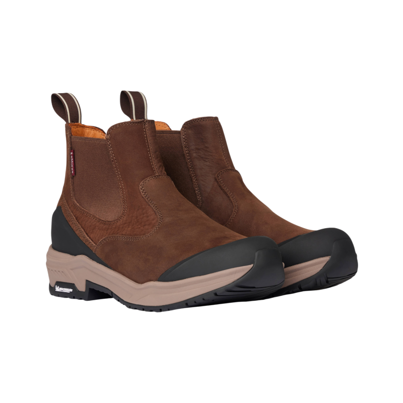 Lemieux - Bottines Chelsea Trex imperméables marron | - Ohlala