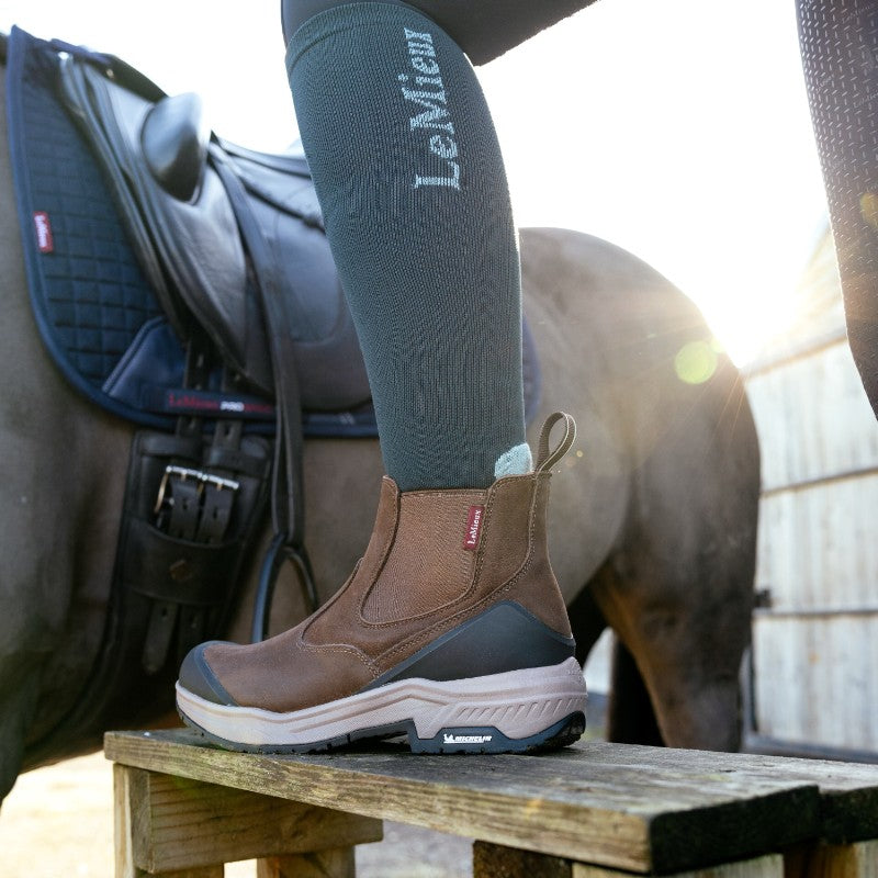 Lemieux - Bottines Chelsea Trex imperméables marron | - Ohlala