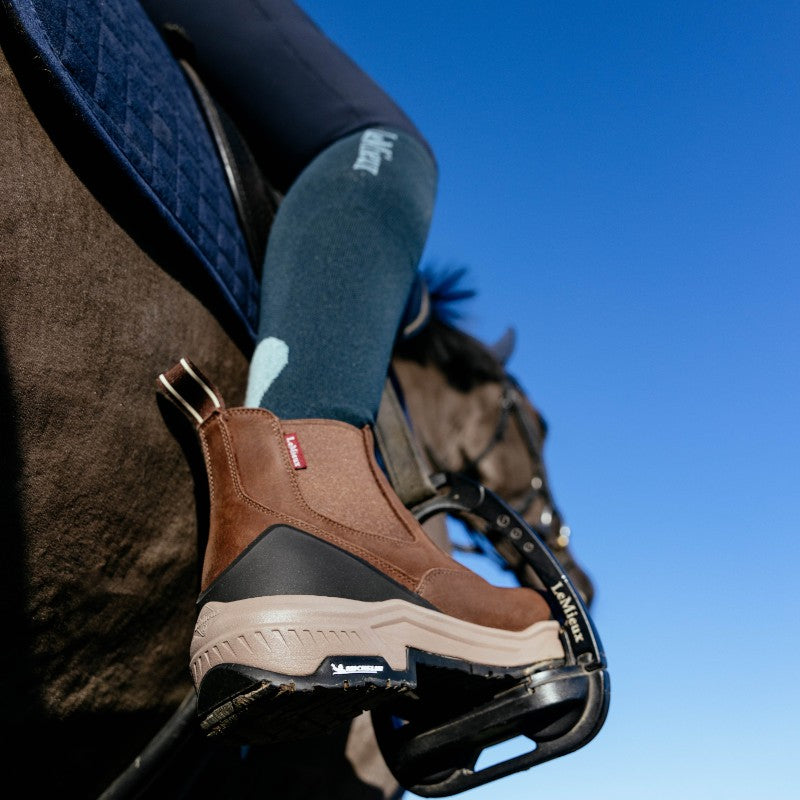 Lemieux - Bottines Chelsea Trex imperméables marron | - Ohlala