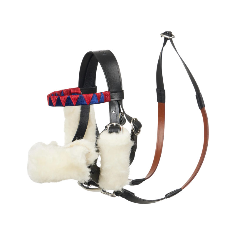 Lemieux - Bridon de course pour Toy Pony noir | - Ohlala