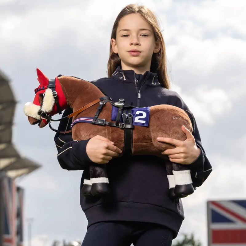 Lemieux - Bridon de course pour Toy Pony noir | - Ohlala