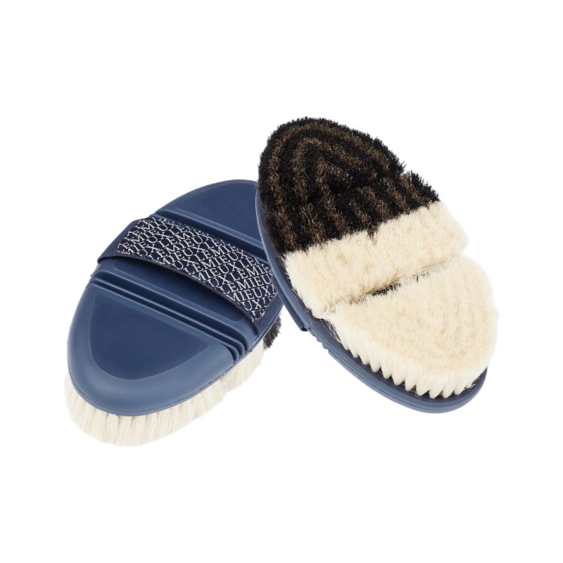 Lemieux - Brosse douce Flexi Half & Half marine | - Ohlala