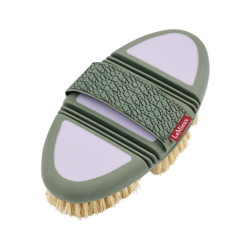 LeMieux - Brosse dur Flexi Scrubbing lilac | - Ohlala