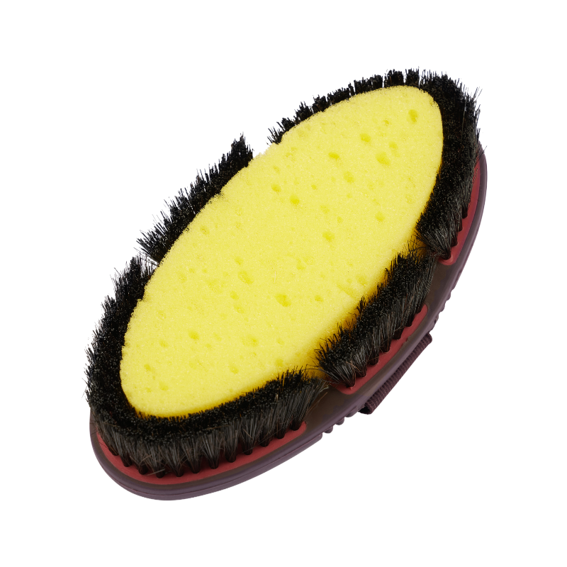 LeMieux - Brosse éponge flexible cranberry | - Ohlala