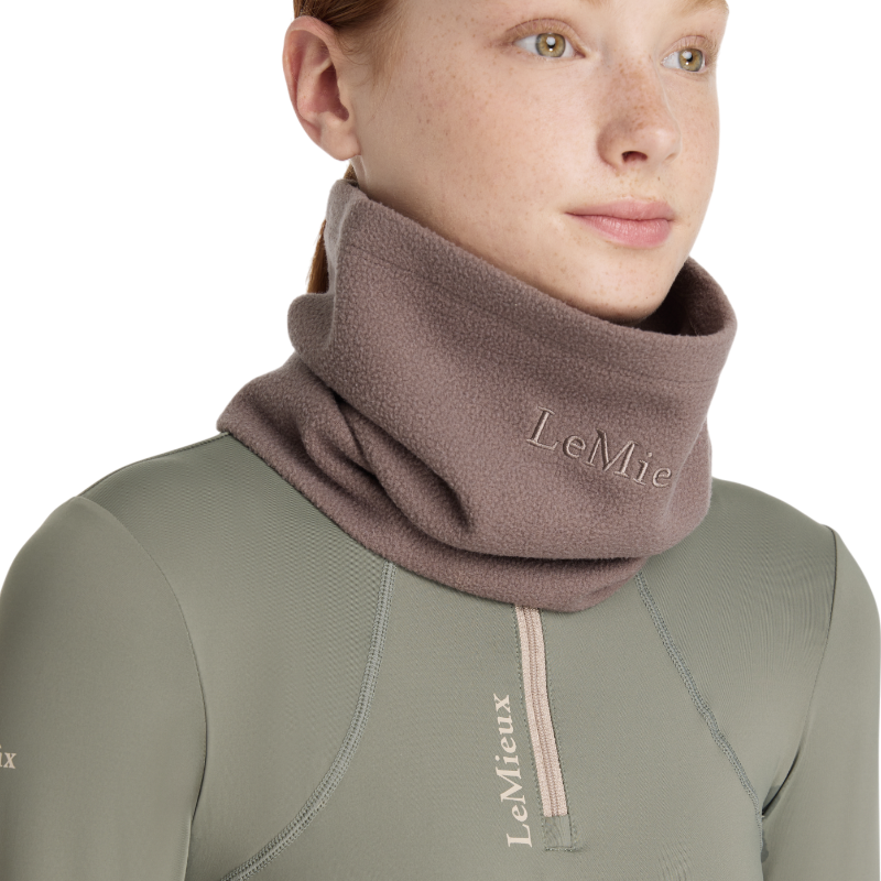 Lemieux - Cache-cou en polaire walnut | - Ohlala