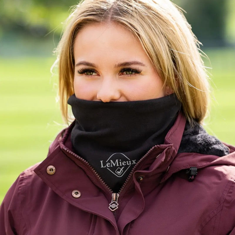 Lemieux - Cache-cou unisexe extensible noir | - Ohlala