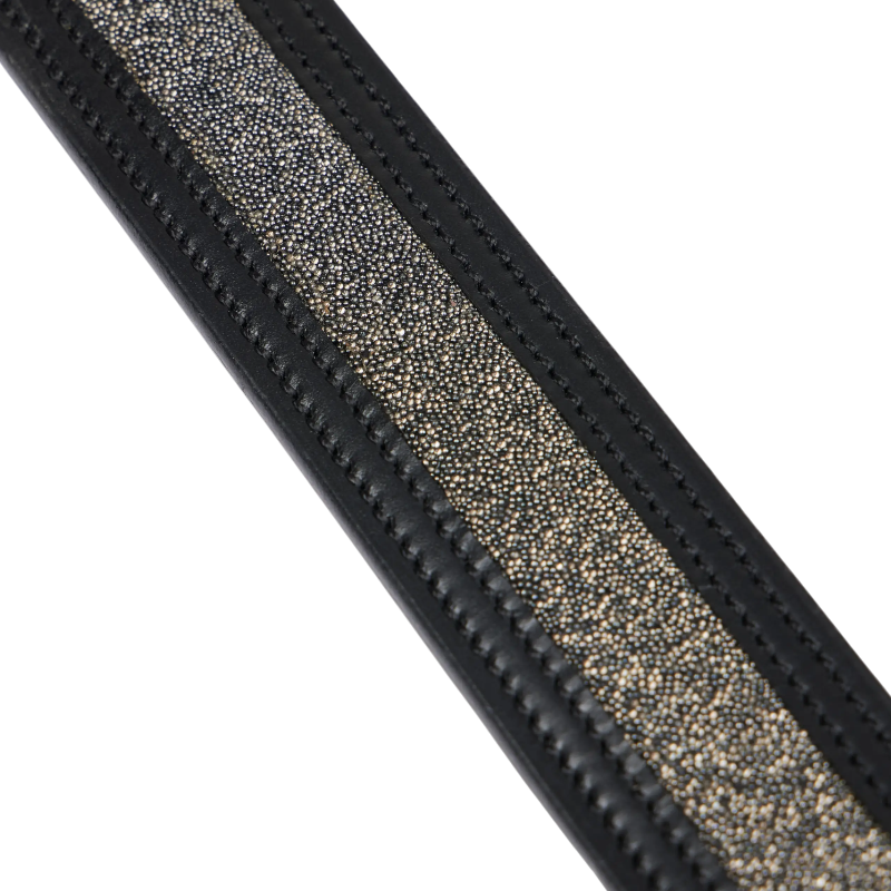 Lemieux - Ceinture Crystal inserts noir | - Ohlala