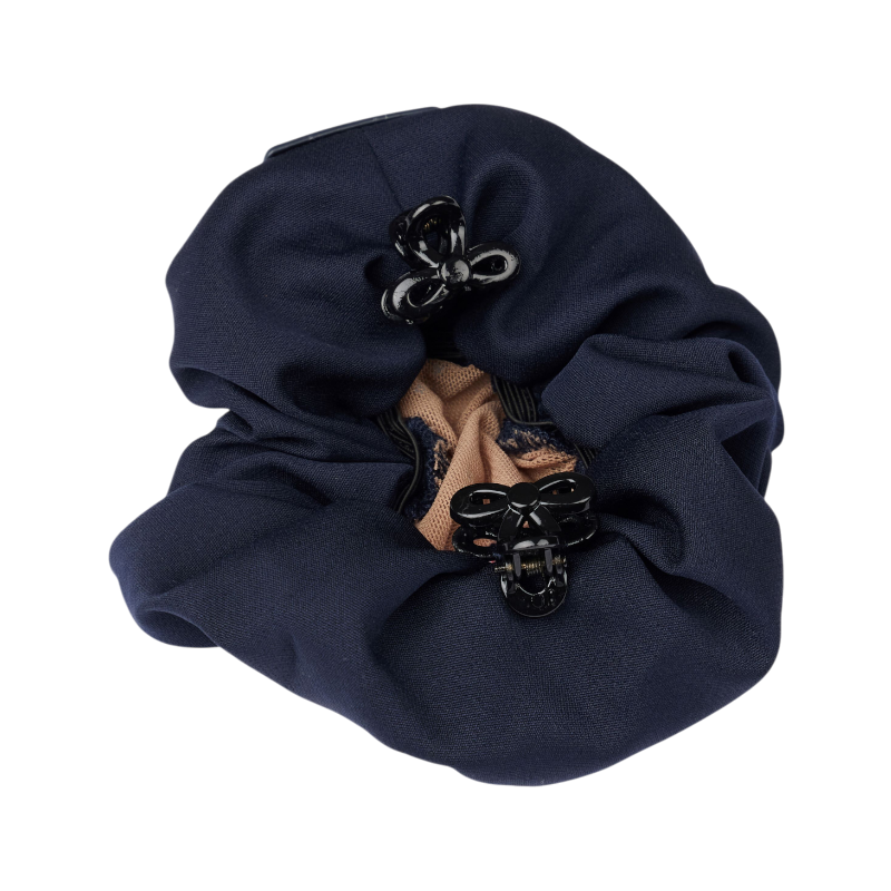 Lemieux - Chouchou Hair Net avec crystal marine/ blond | - Ohlala