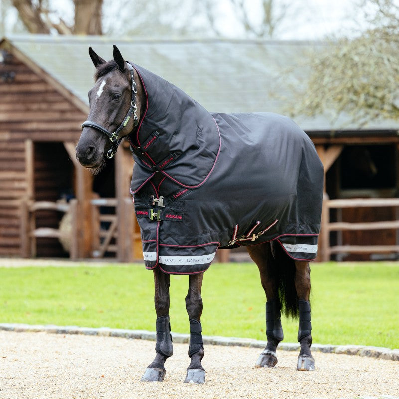 LeMieux - Couverture Arika Storm-Tek noir 50g | - Ohlala