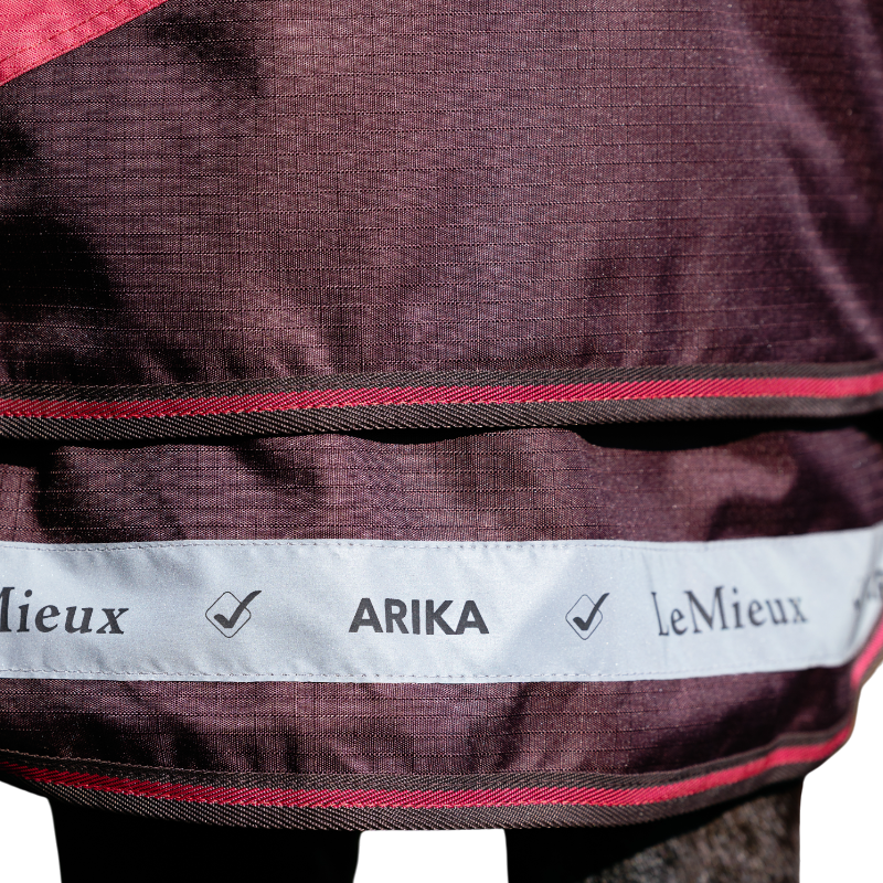 LeMieux - Couverture d’extérieur en ripstop Arika cranberry 0g | - Ohlala