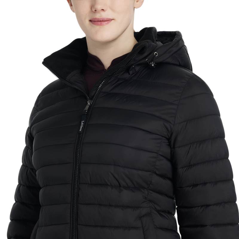 Lemieux - Doudoune à capuche femme Rose noir | - Ohlala