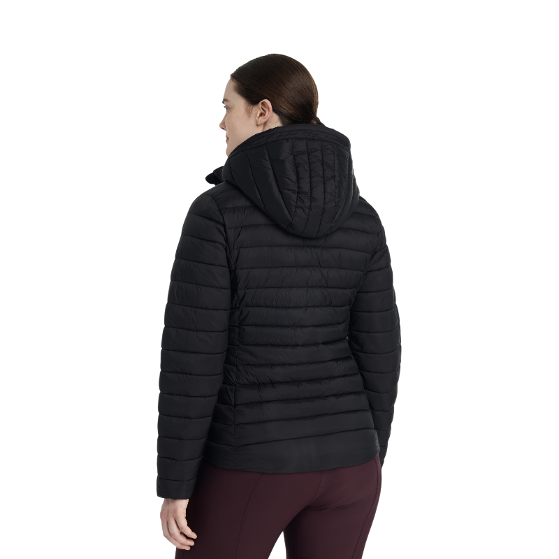 Lemieux - Doudoune à capuche femme Rose noir | - Ohlala