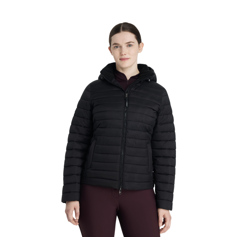 Lemieux - Doudoune à capuche femme Rose noir | - Ohlala