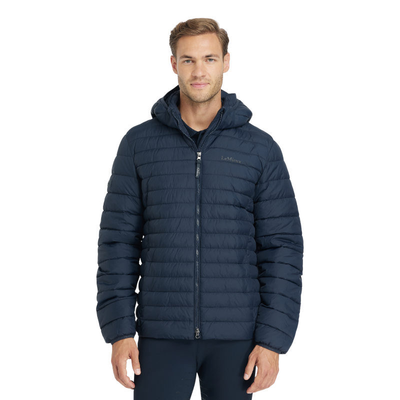 Lemieux - Doudoune à capuche homme marine | - Ohlala