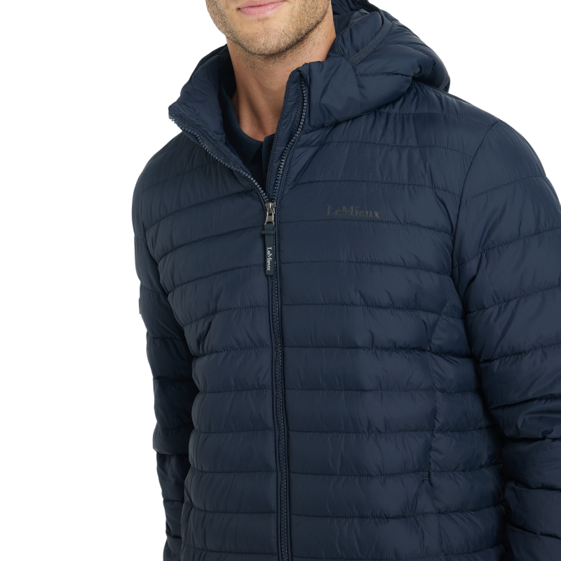 Lemieux - Doudoune à capuche homme marine | - Ohlala