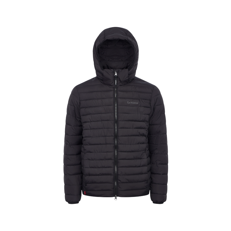 Lemieux - Doudoune à capuche homme noir | - Ohlala