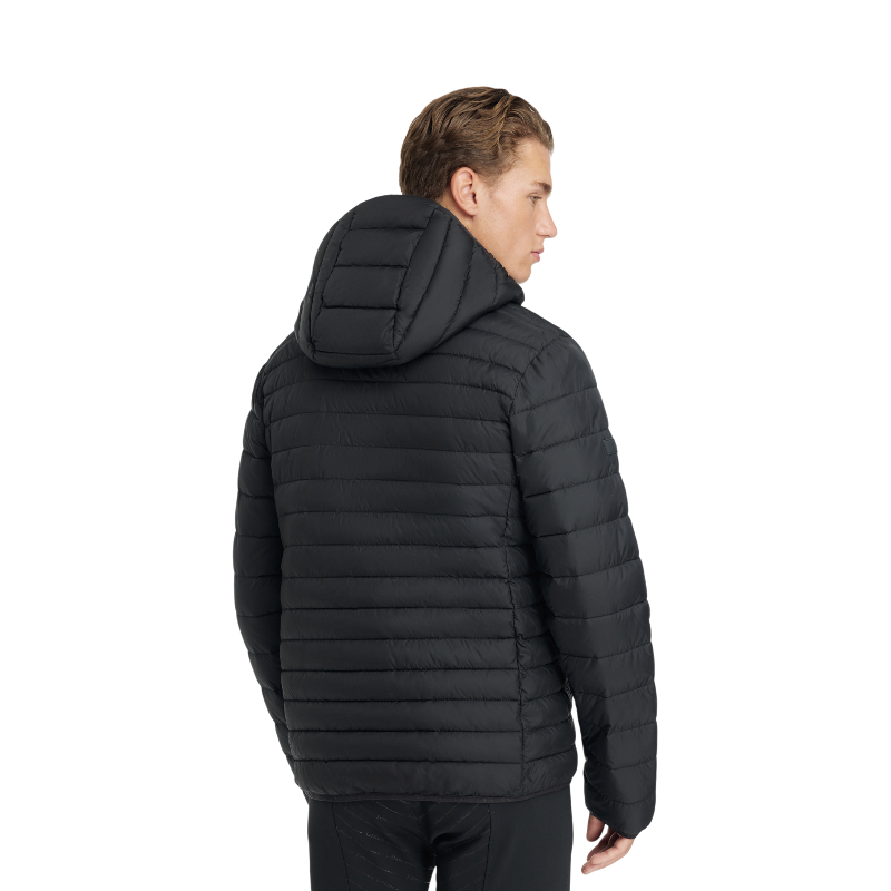 Lemieux - Doudoune à capuche homme noir | - Ohlala