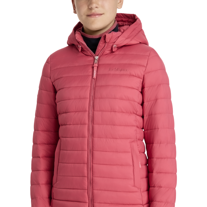 Lemieux - Doudoune enfant Young Rider Ruby cranberry | - Ohlala