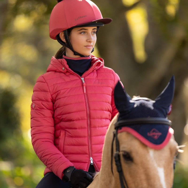 Lemieux - Doudoune enfant Young Rider Ruby cranberry | - Ohlala