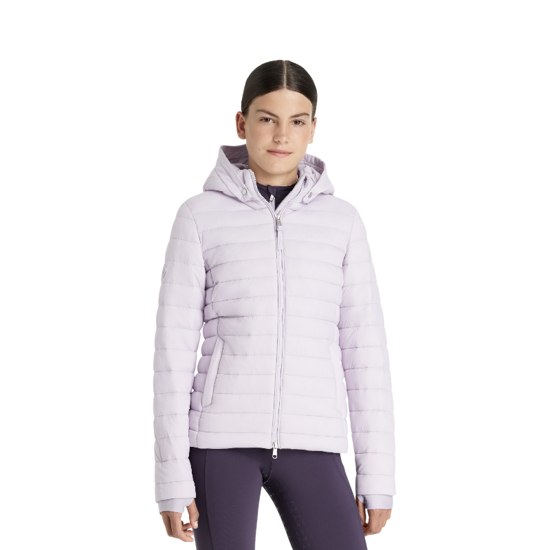 Lemieux - Doudoune enfant Young Rider Ruby lilac | - Ohlala