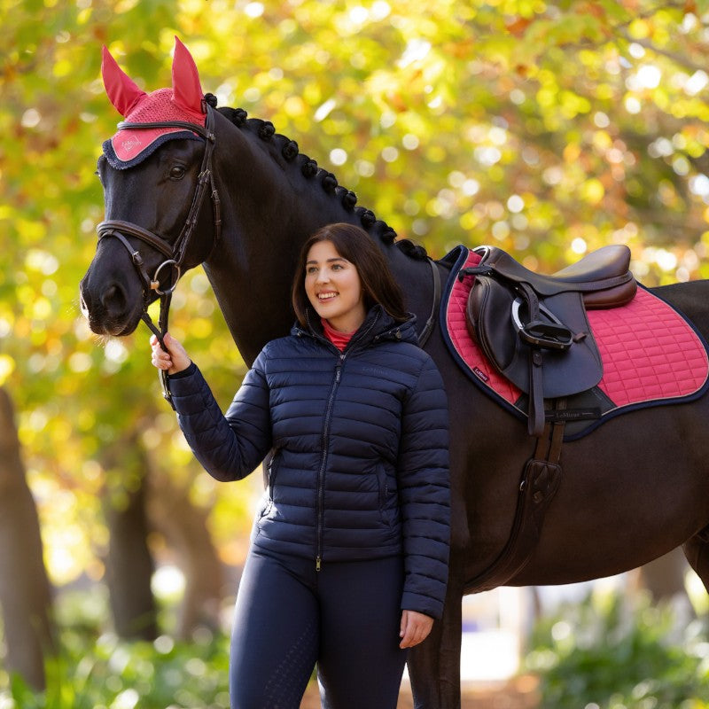 LeMieux - Doudoune manches longues femme Rose marine | - Ohlala