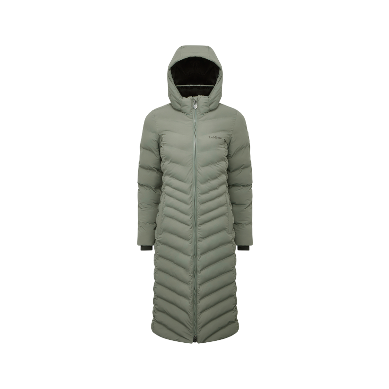 LeMieux - Doudoune matelassée imperméable longue femme Hayley rosemary | - Ohlala