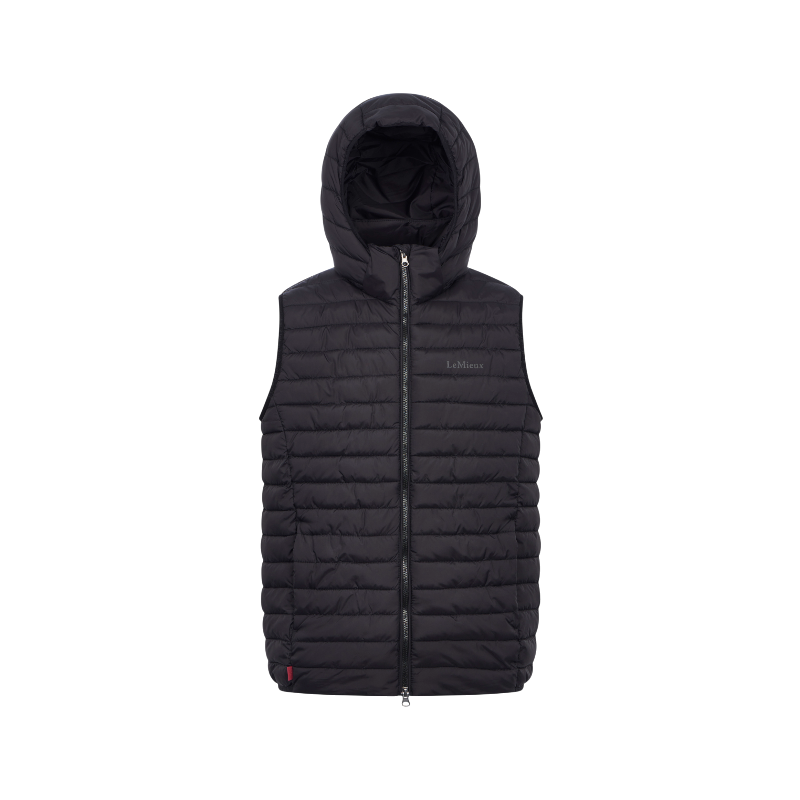 Lemieux - Doudoune sans manches à capuche homme noir | - Ohlala
