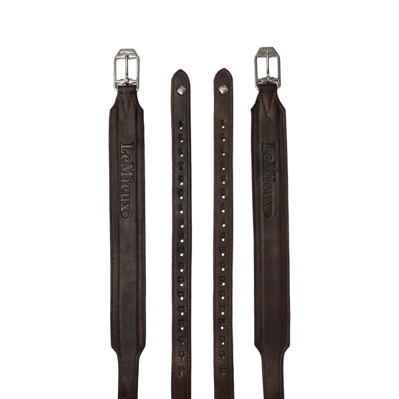 Lemieux - Étrivières en cuir Vector Pro marron | - Ohlala