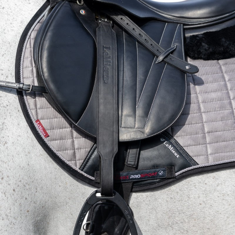 Lemieux - Étrivières en cuir Vector Pro noir | - Ohlala