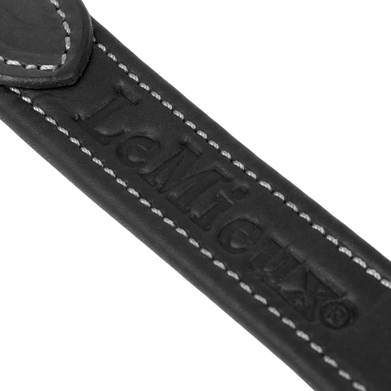 Lemieux - Étrivières en cuir Vector noir | - Ohlala