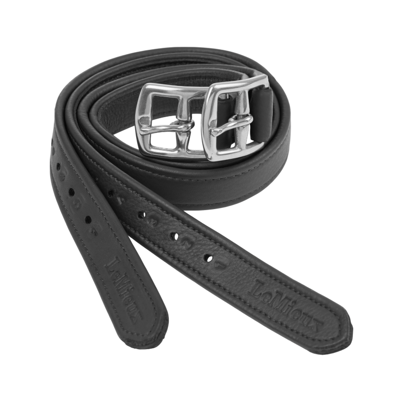 Lemieux - Étrivières enfants noir | - Ohlala