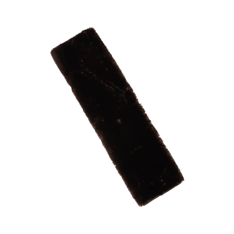 Lemieux - Fourreau de sangle de dressage Simuwool Slip On marron | - Ohlala