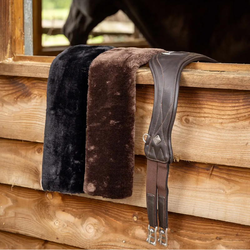 Lemieux - Fourreau de sangle laine synthétique Simuwool GP marron | - Ohlala