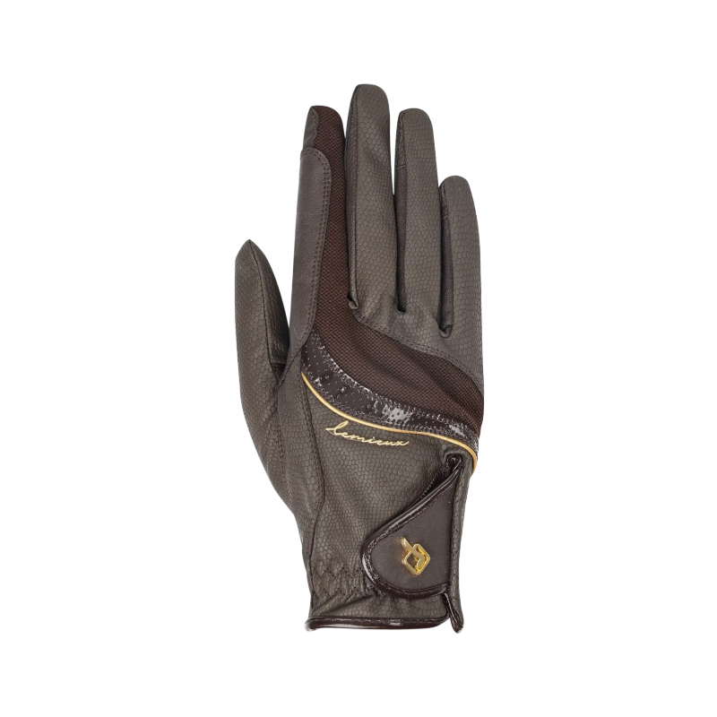 Lemieux - Gants d'équitation Competition marron | - Ohlala