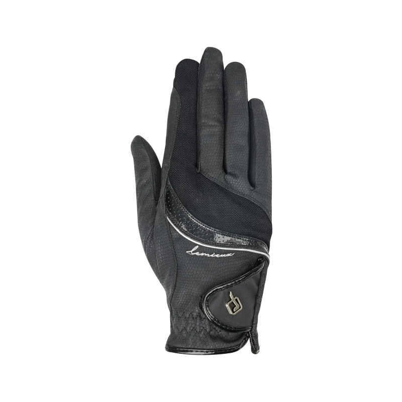 Lemieux - Gants d'équitation Competition noir | - Ohlala