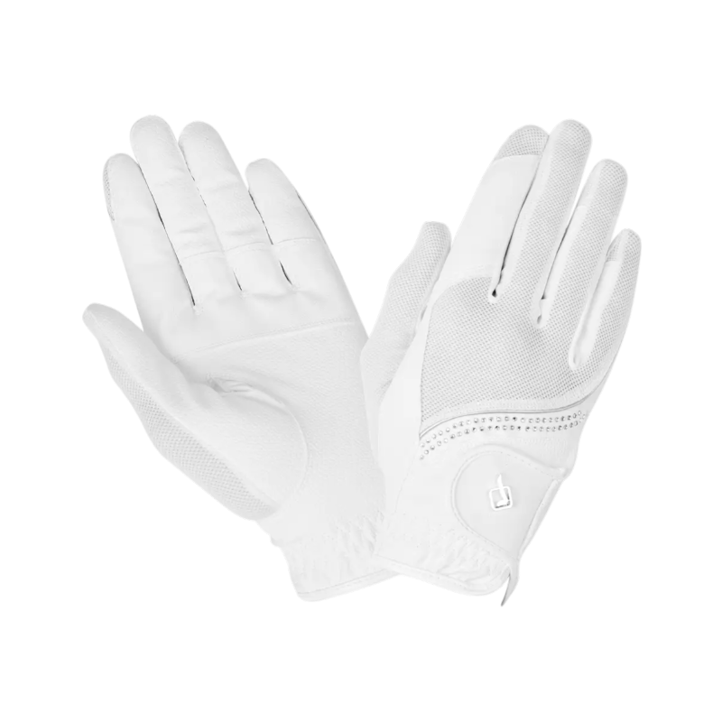 Lemieux - Gants d'équitation Crystal blanc | - Ohlala