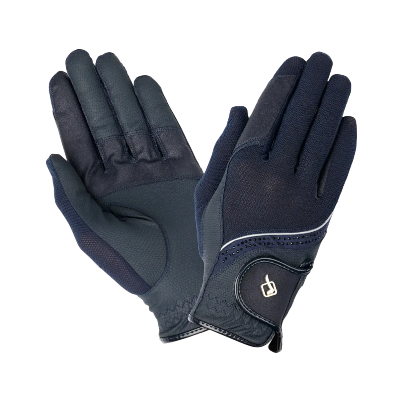 Lemieux - Gants d'équitation Crystal marine | - Ohlala