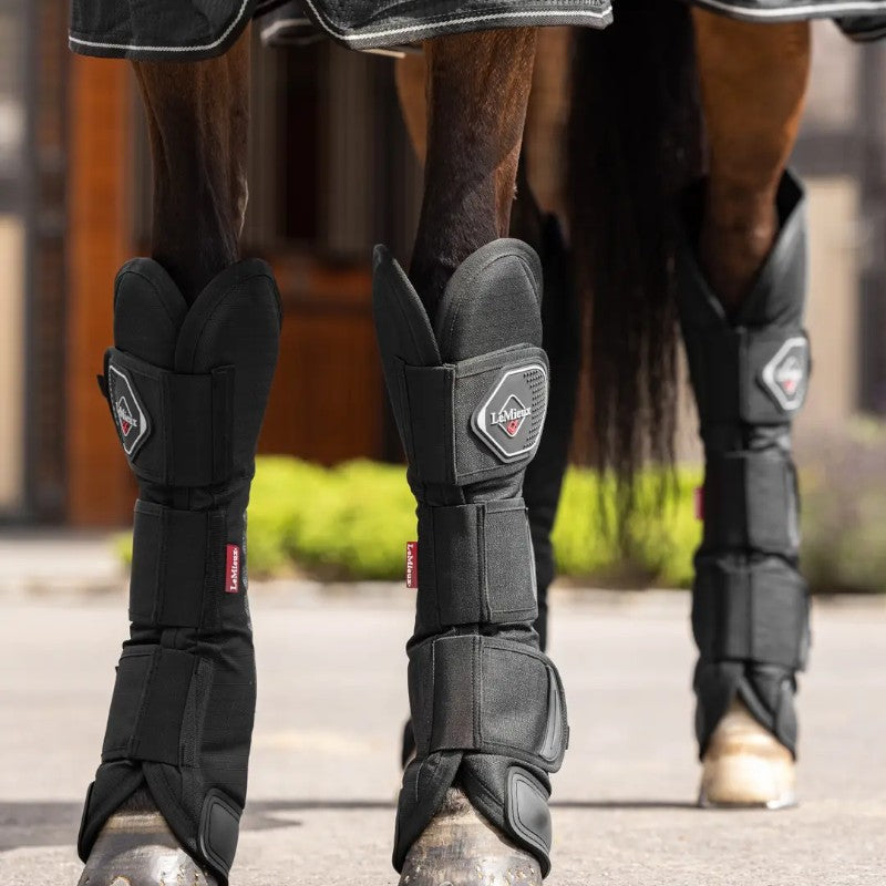 Lemieux - Guêtres de transport Travel Boots noir | - Ohlala