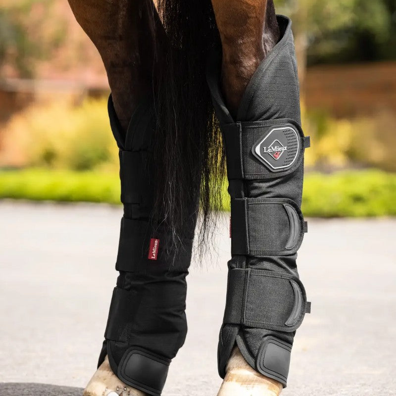 Lemieux - Guêtres de transport Travel Boots noir | - Ohlala