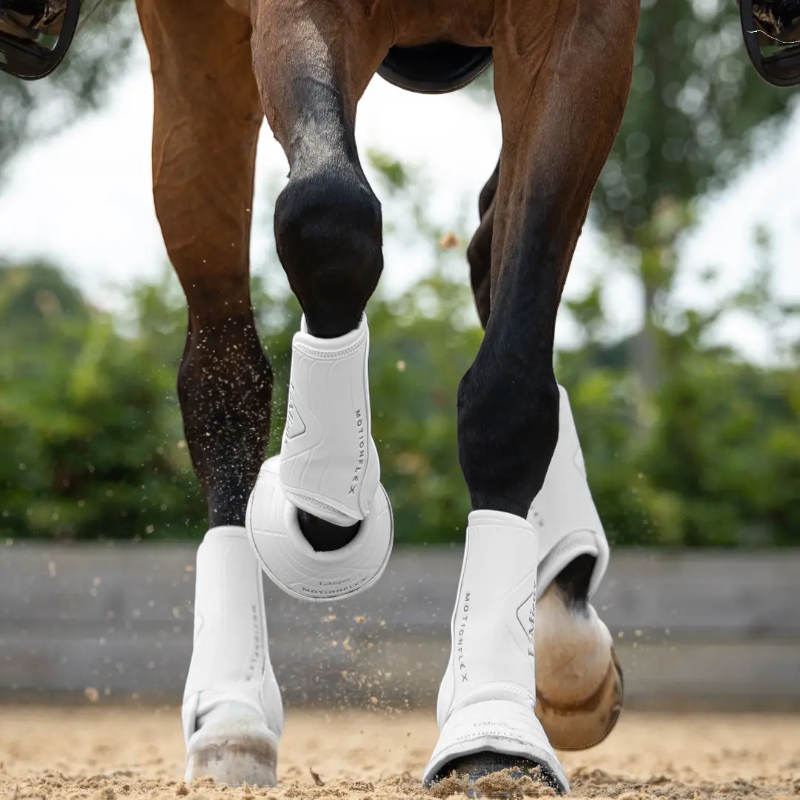 Lemieux - Guêtres fermées de dressage Motionflex blanc | - Ohlala