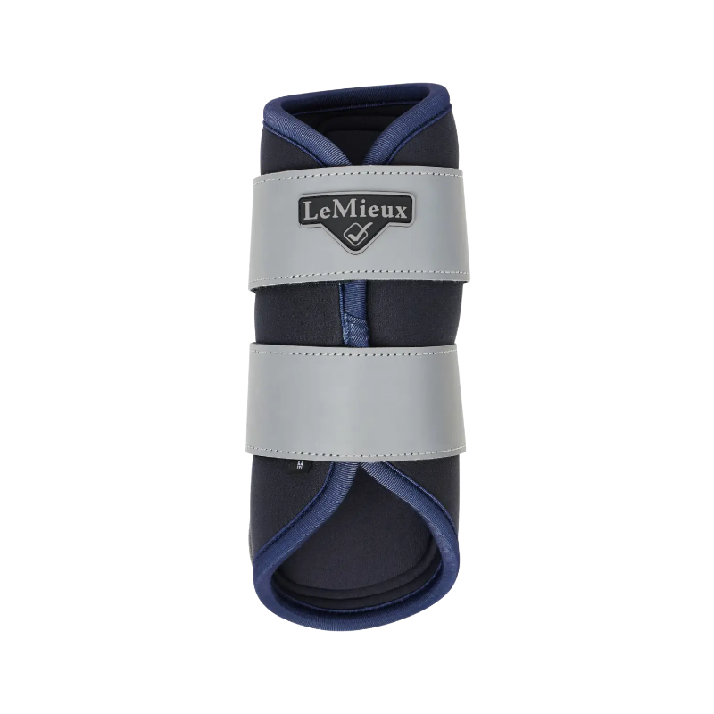 Lemieux - Guêtres fermées réfléchissantes Grafter marine | - Ohlala