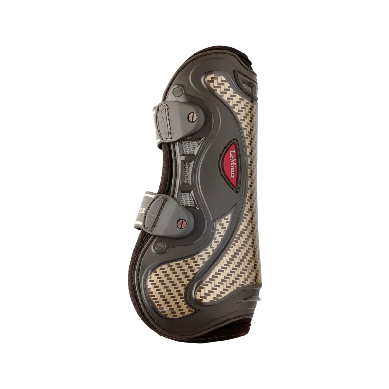 Lemieux - Guêtres ouvertes Exo-Flex marron/ or | - Ohlala