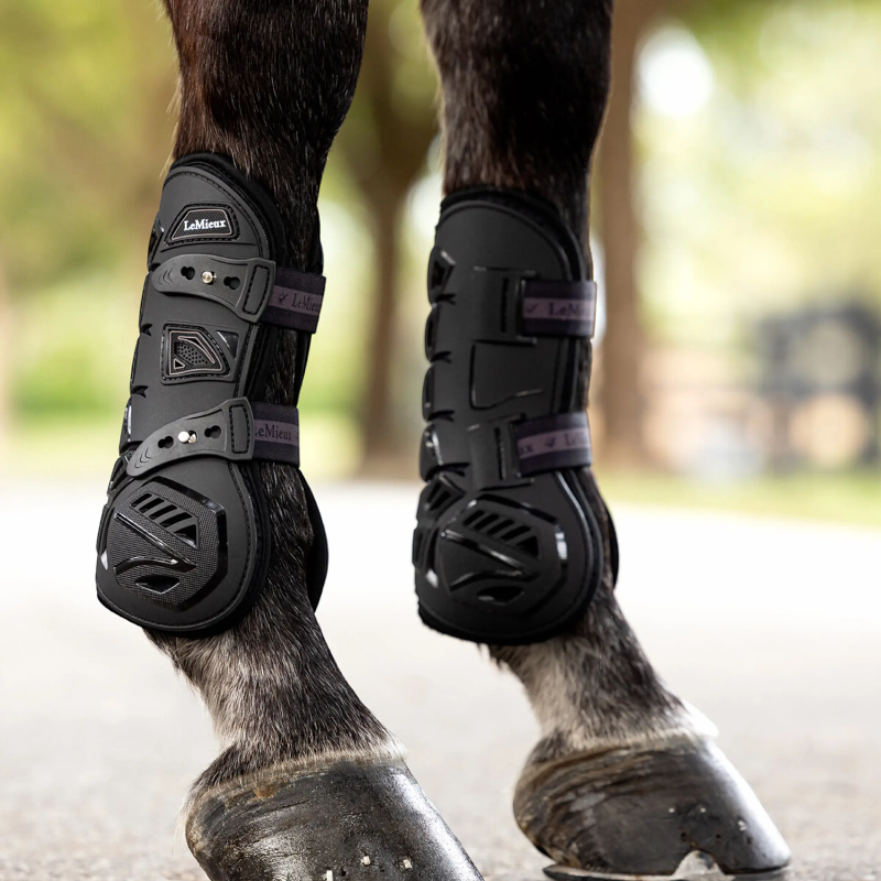 Lemieux - Guêtres ouvertes Motion Cool noir | - Ohlala