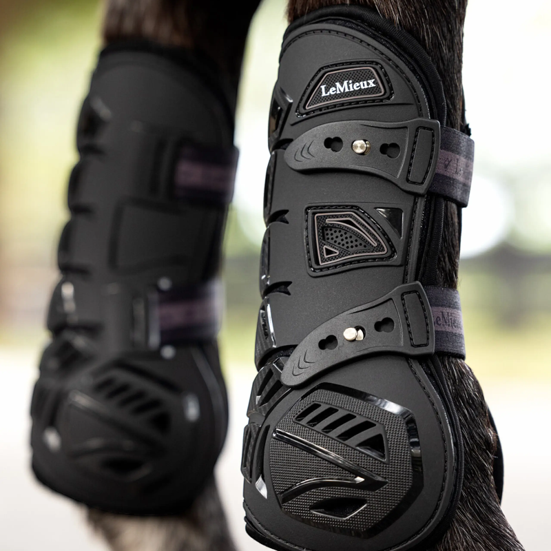 Lemieux - Guêtres ouvertes Motion Cool noir | - Ohlala